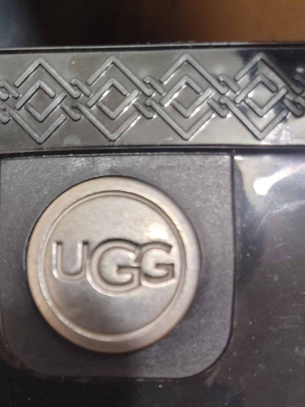 UGG Women's Black Rain Boots